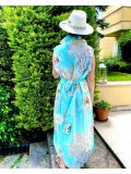 Maxi Mint Mercan Robe