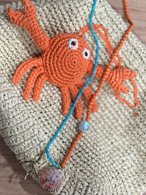 Orange Crab Big Clutch