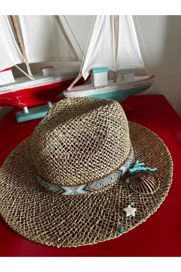 BlTane 23-Coll Yosun Hat Tourqoise Sea