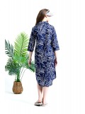 Midi Blue Dream Shirt Dress 