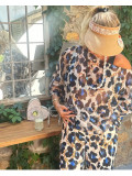 Chic Confi Leopard Tunik&Pantolon